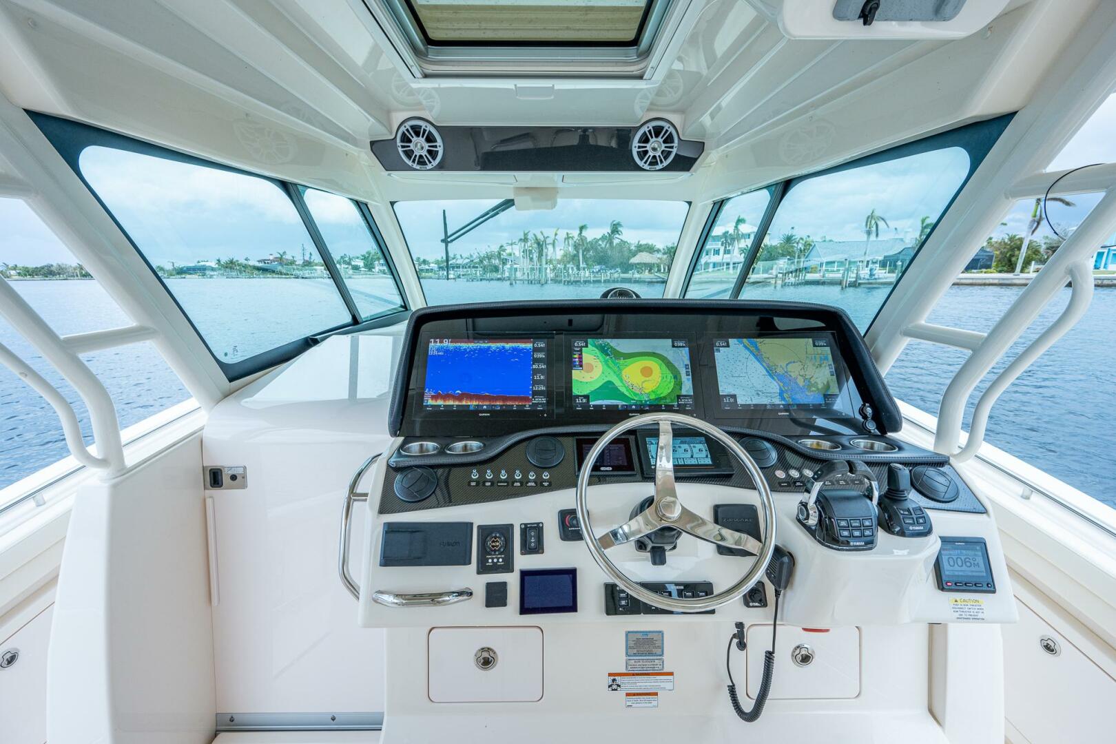 Slide: The Image of Grady White 45 Pura Vida - Exterior Helm 2020 Grady White 45 456 Canyon Pura Vida - 5313992