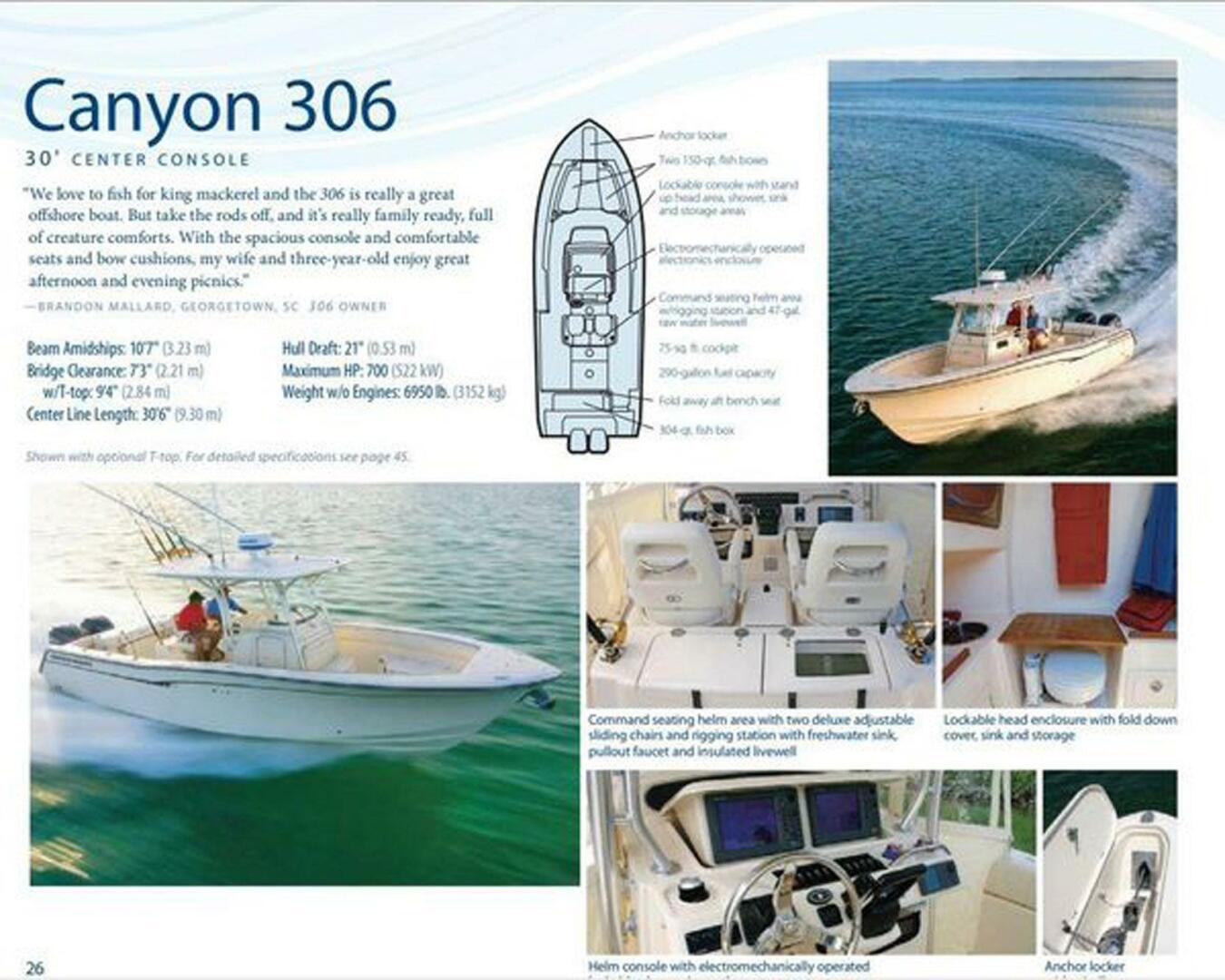 Slide: The Image of Grady-White Canyon 306 2011 - 37