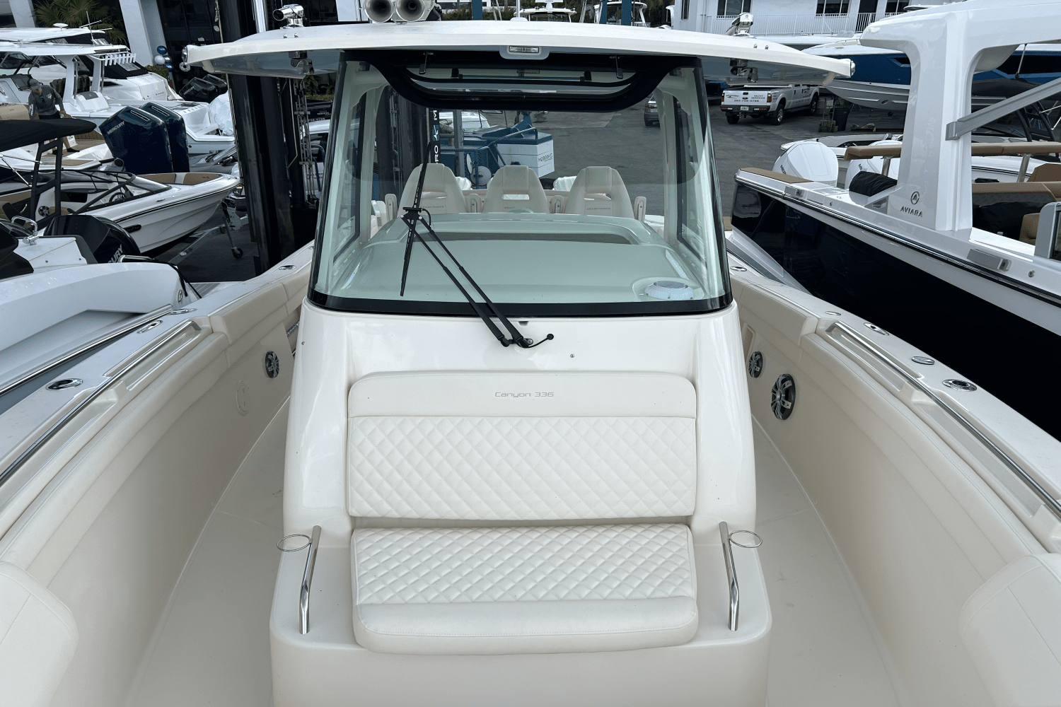 Slide: The Image of Grady-White Canyon 336 2025 - 2