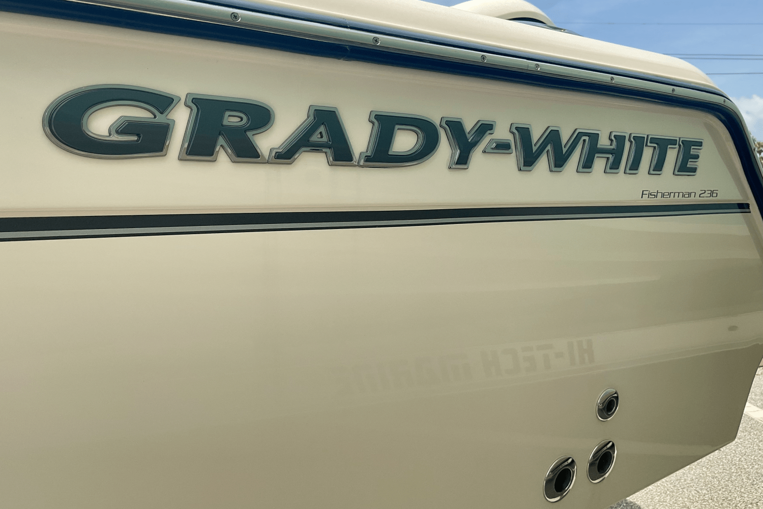 Slide: The Image of Grady-White Fisherman 236 2025 - 2