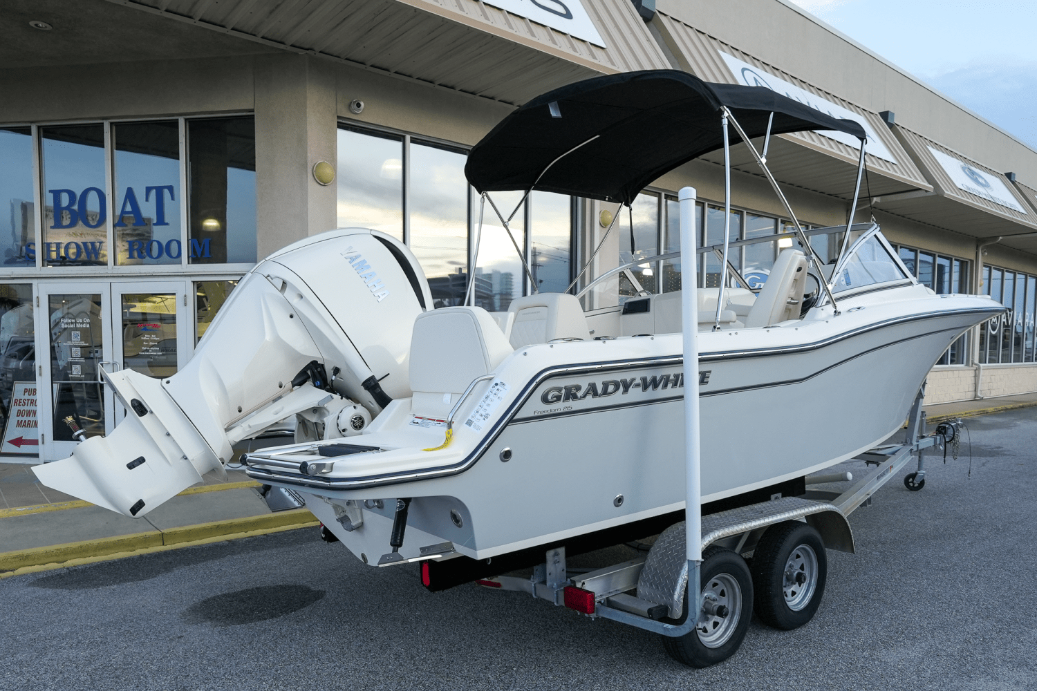 Slide: The Image of Grady-White Freedom 215 2024 - 7