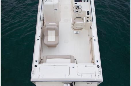 Slide: The Image of 2016 Grady-White Freedom 225 boat interior, aerial view. - 14