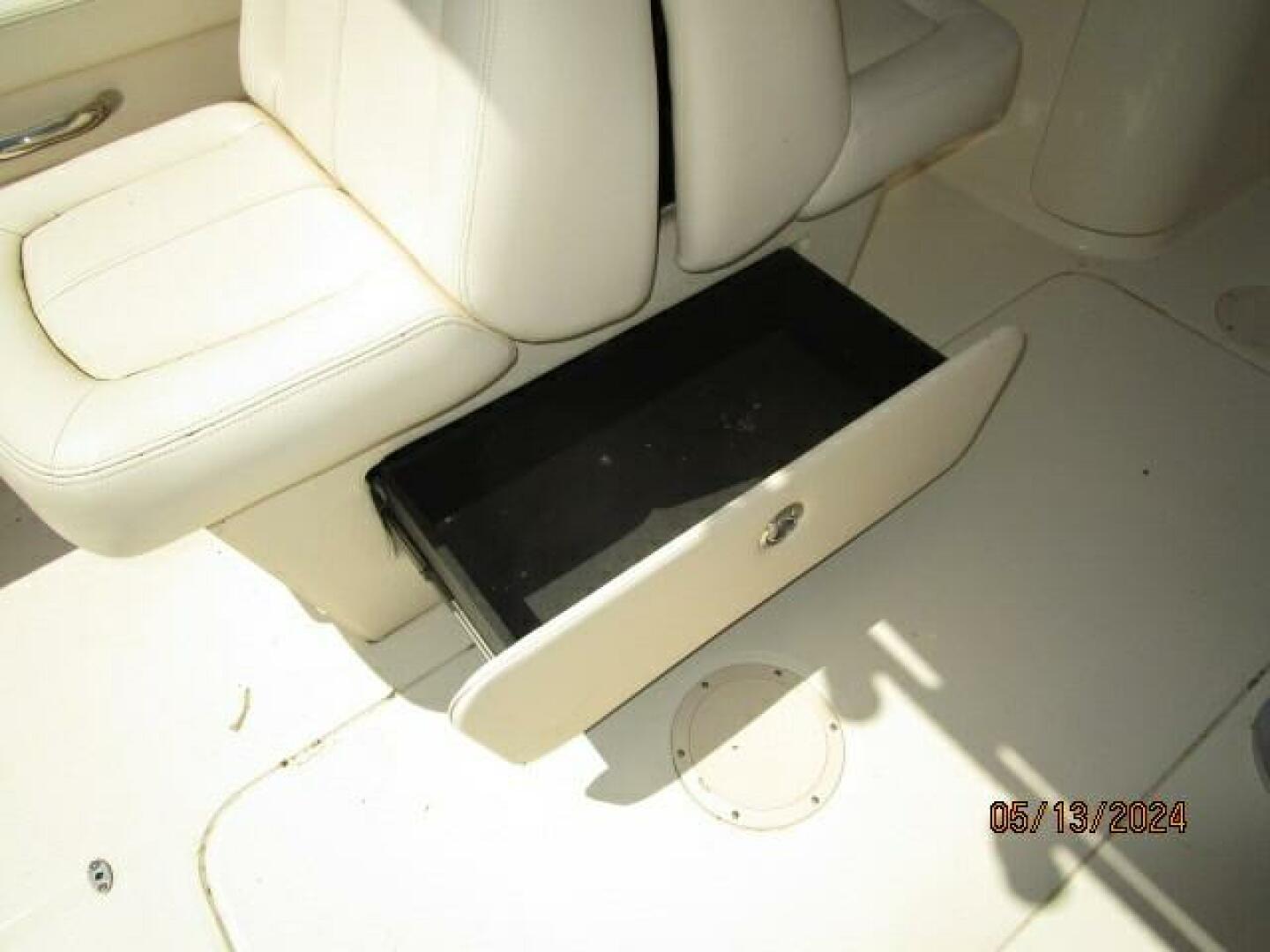 Slide: The Image of 22' Grady-White port seating storage - 4378662
