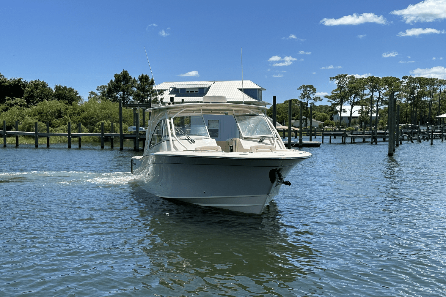 Slide: The Image of Grady-White Freedom 335 2023 - 12