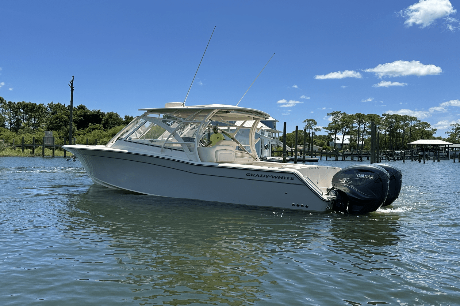 Slide: The Image of Grady-White Freedom 335 2023 - 2