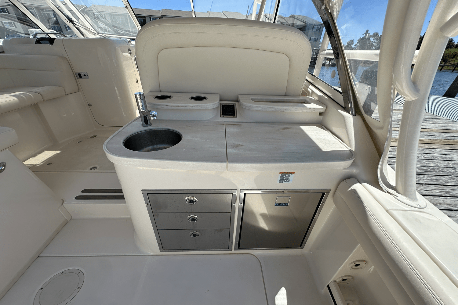 Slide: The Image of Grady-White Freedom 335 2023 - 21