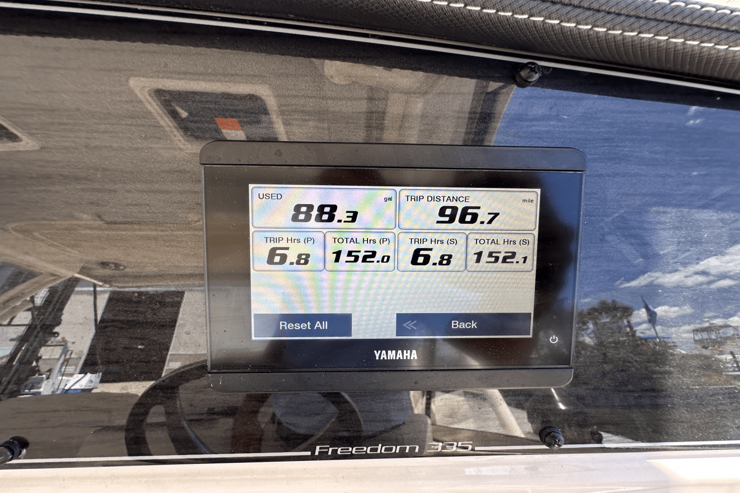 Slide: The Image of Grady-White Freedom 335 2023 - 26