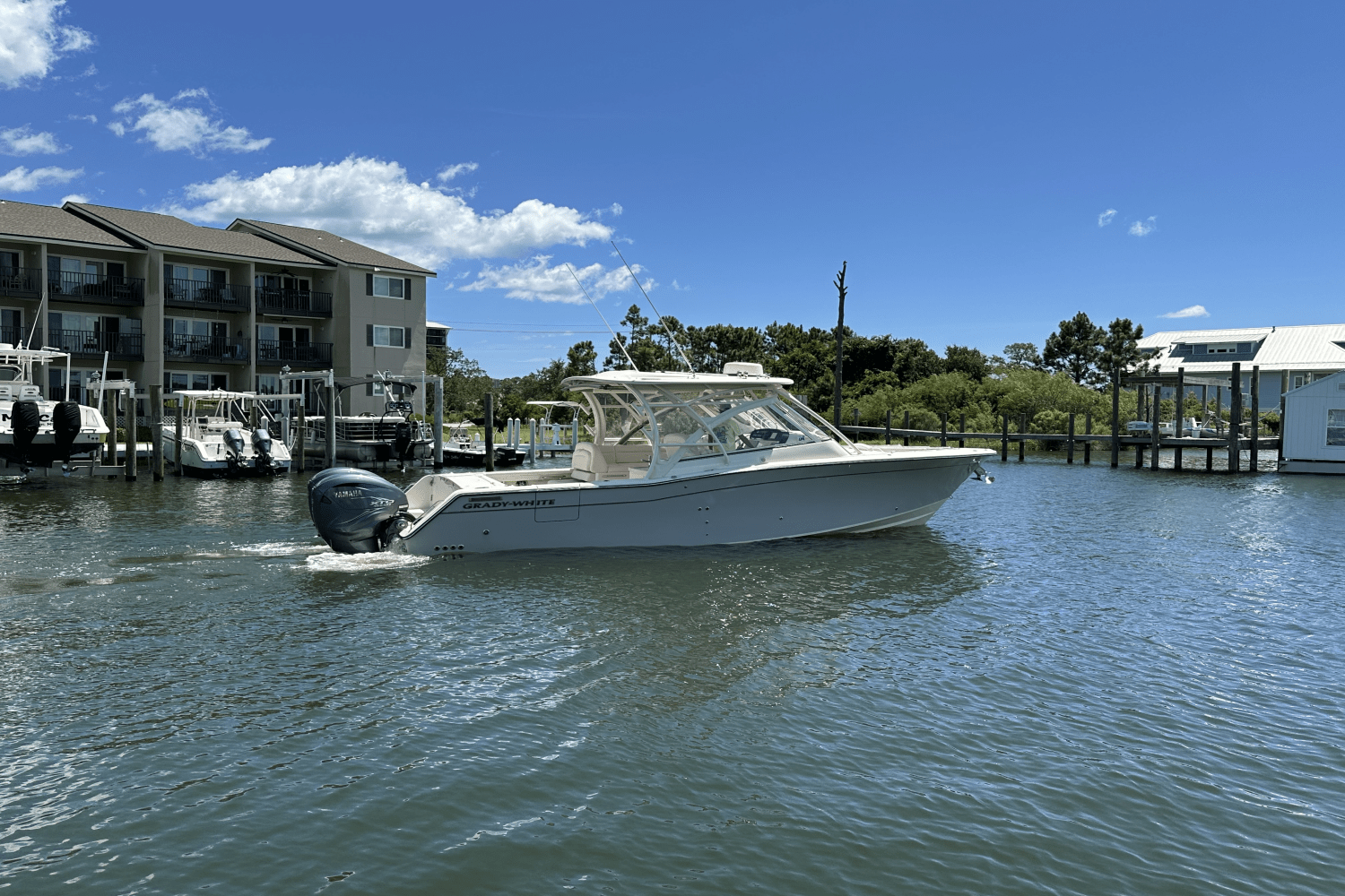 Slide: The Image of Grady-White Freedom 335 2023 - 3