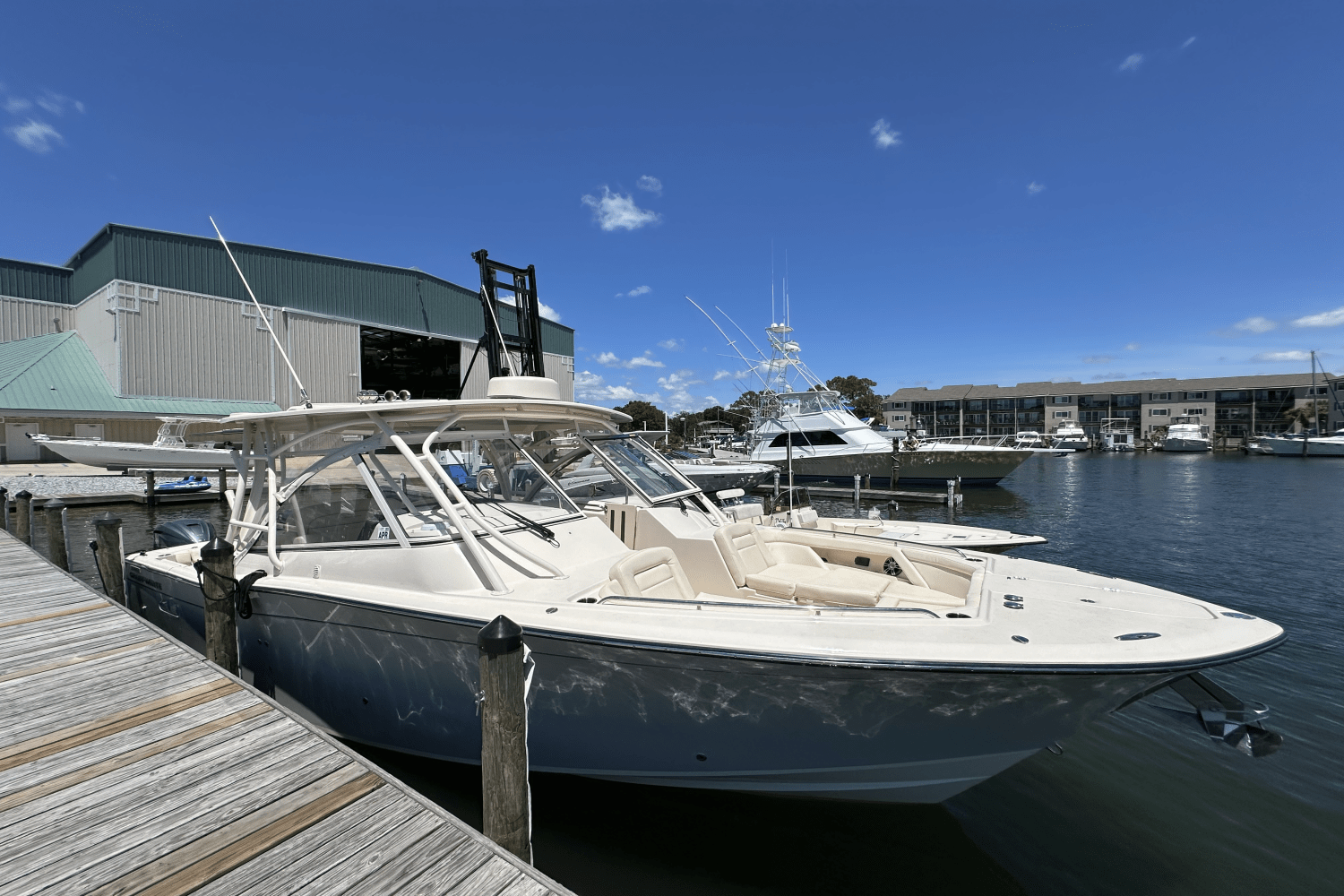 Slide: The Image of Grady-White Freedom 335 2023 - 4