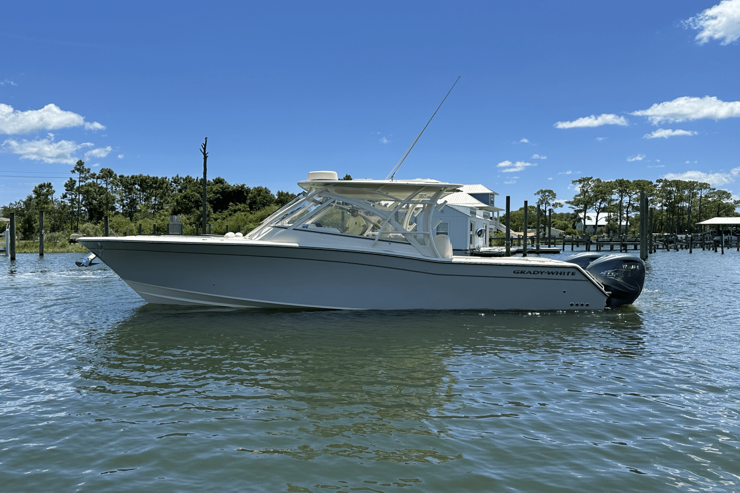 Slide: The Image of Grady-White Freedom 335 2023 - 5