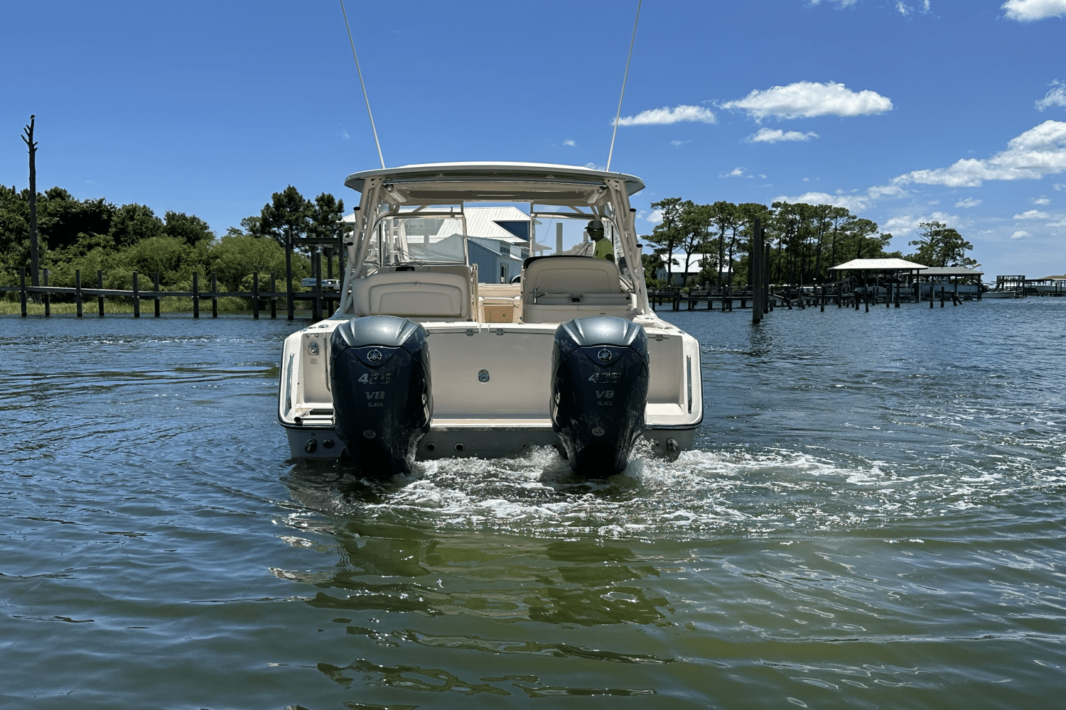 Slide: The Image of Grady-White Freedom 335 2023 - 7