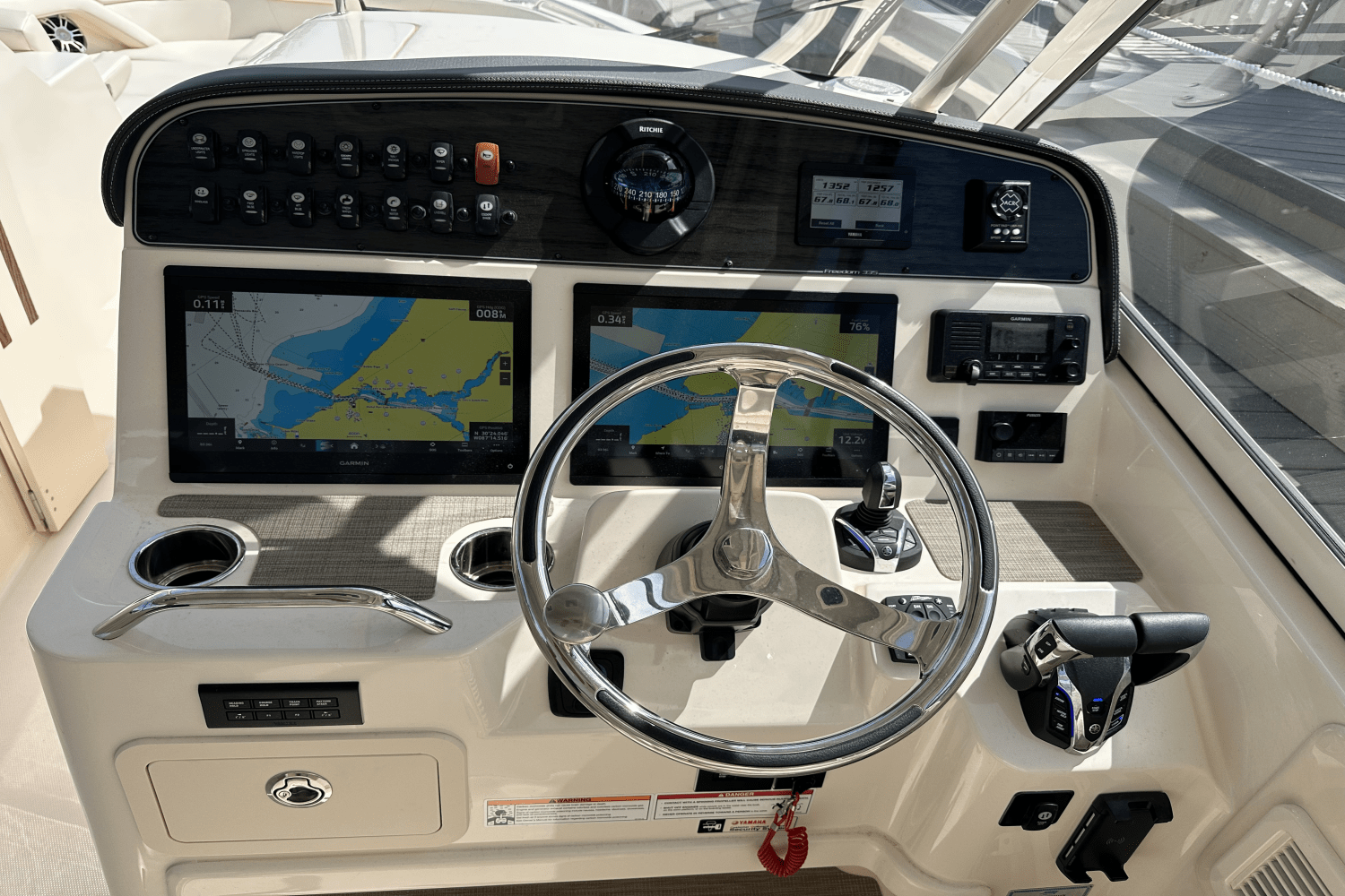 Slide: The Image of Grady-White Freedom 335 2024 - 21