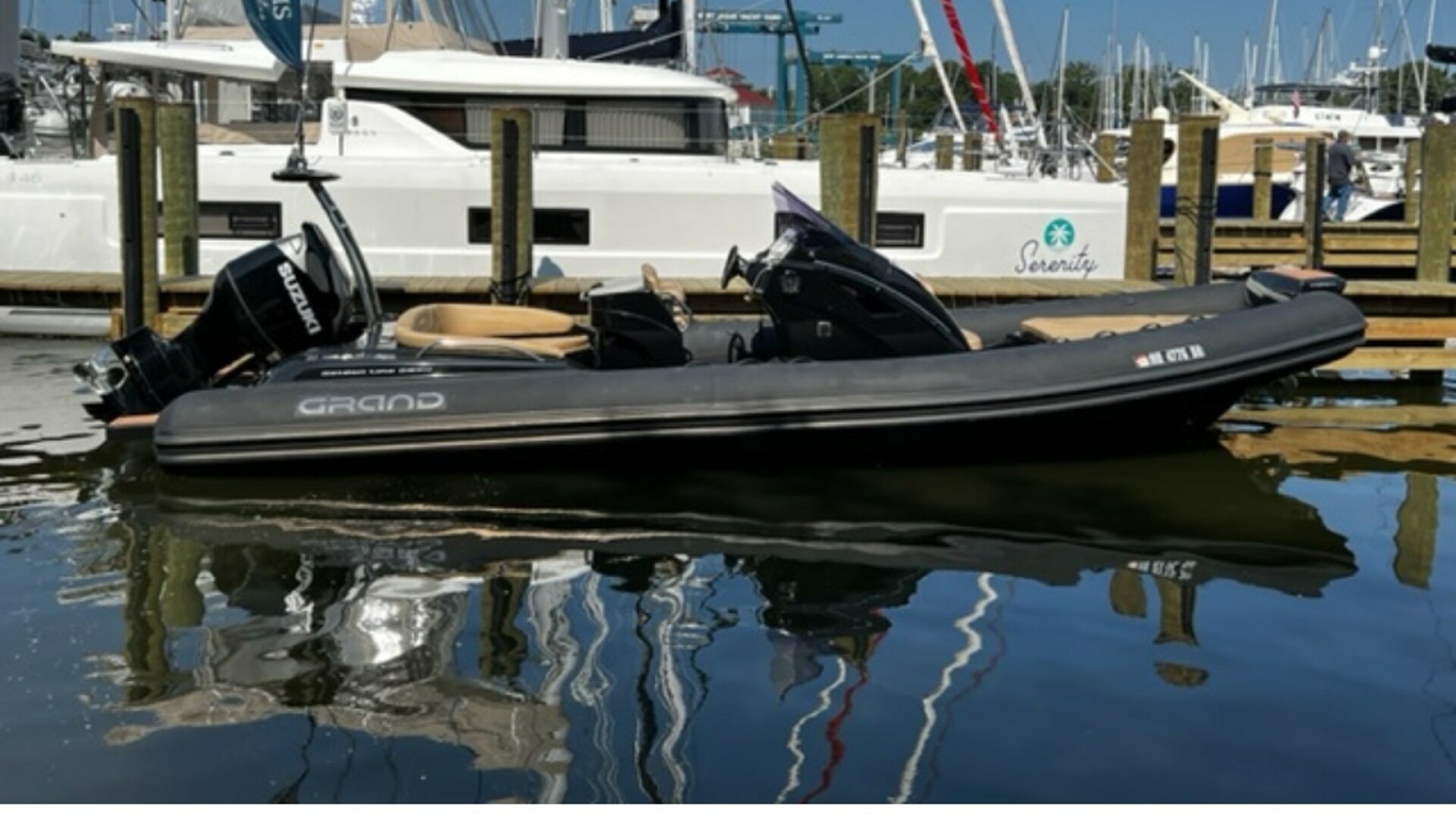 Slide: The Image of Used Power Rigid Inflatable Boats (RIBs) for sale 2021 Grand G850L - GRAND G850L - 4852938