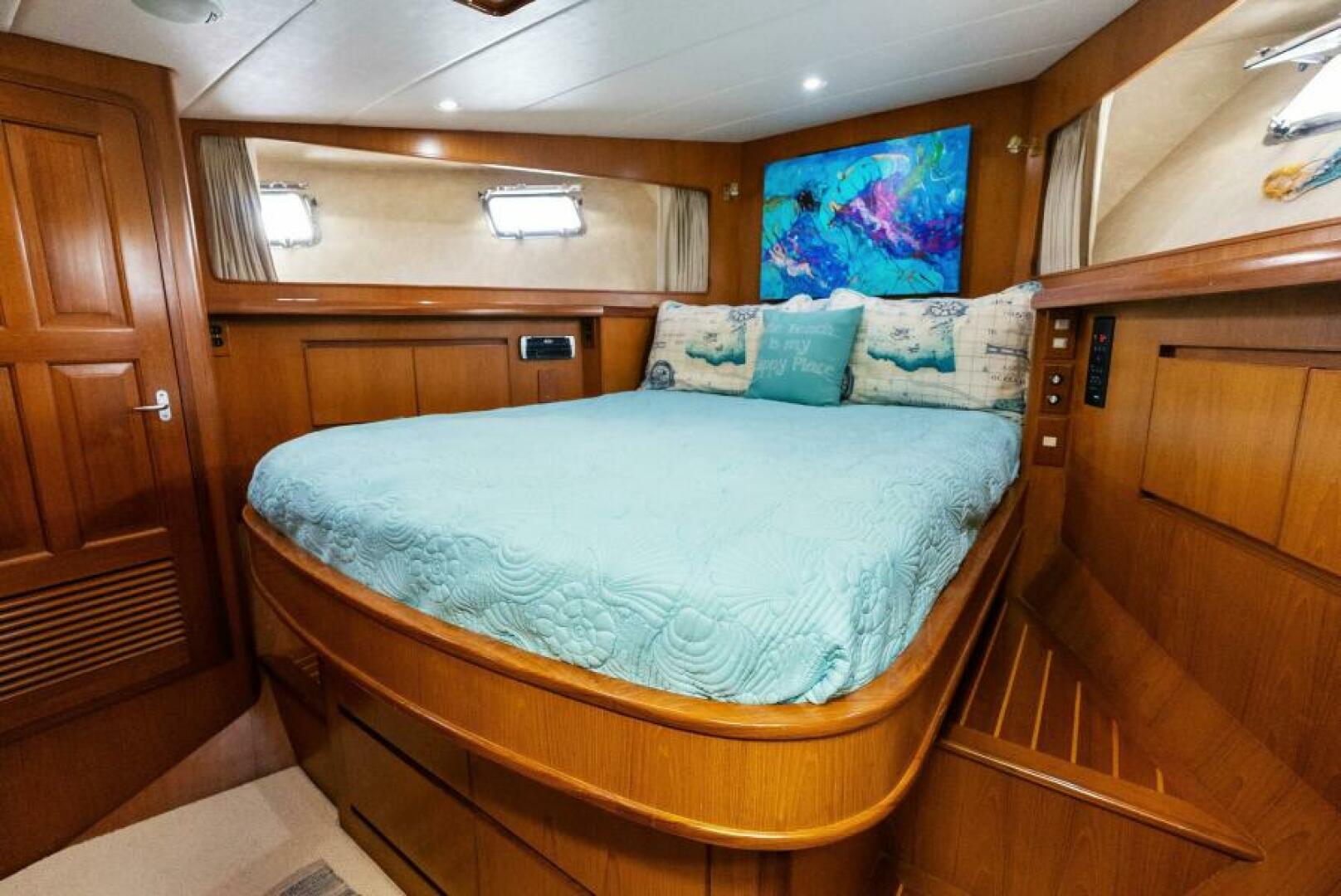 Slide: The Image of 2001 Grand Alaskan 64 Pilot House Guest Stateroom  - 5433946