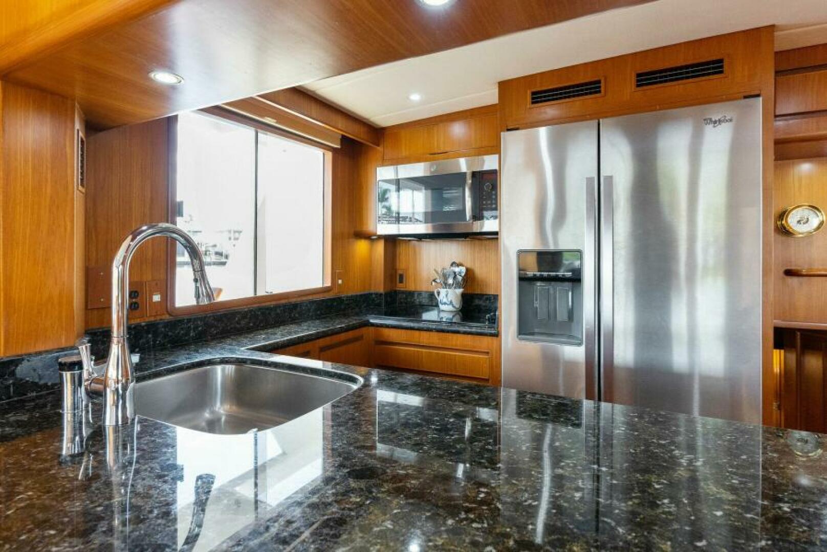 Slide: The Image of 2001 Grand Alaskan 64 Pilot House Galley - 5433934