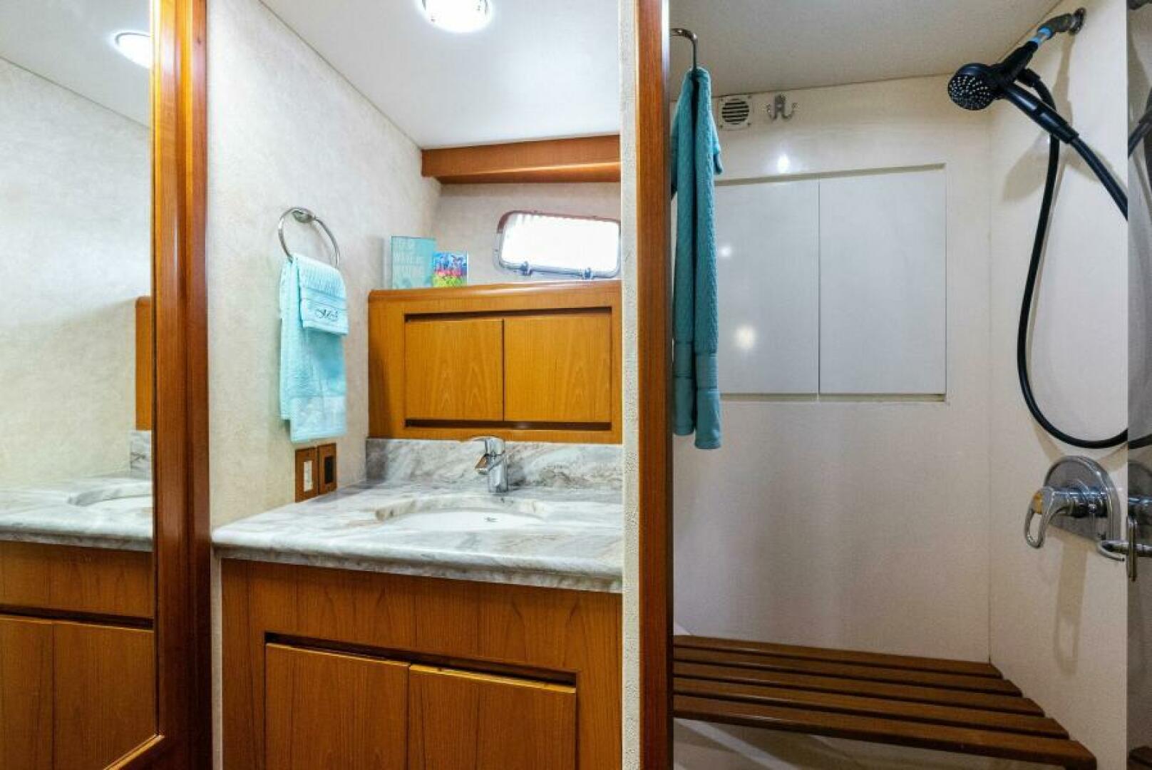 Slide: The Image of 2001 Grand Alaskan 64 Pilot House Guest Head - 5433949