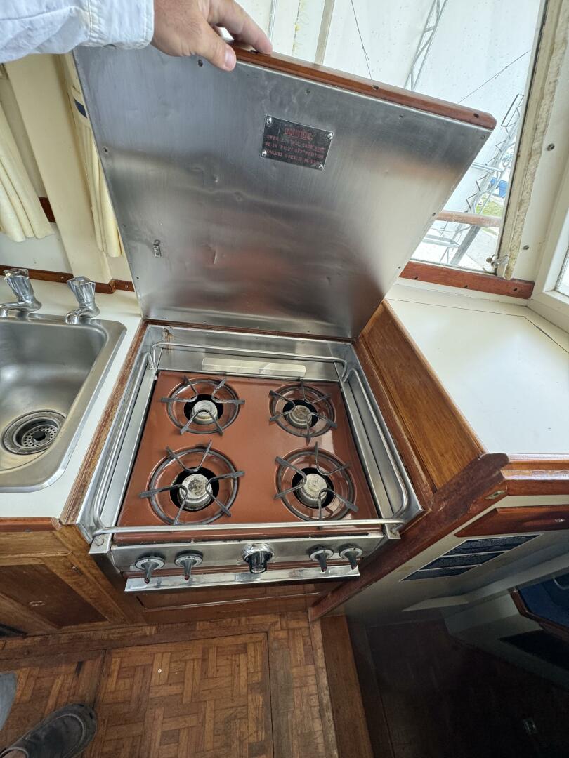 Slide: The Image of Galley Gas Cooktop - 4345948
