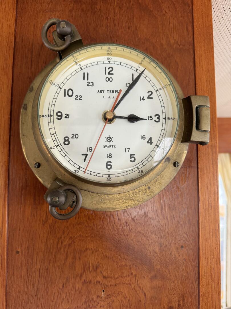 Slide: The Image of Ship’s Clock - 4346090