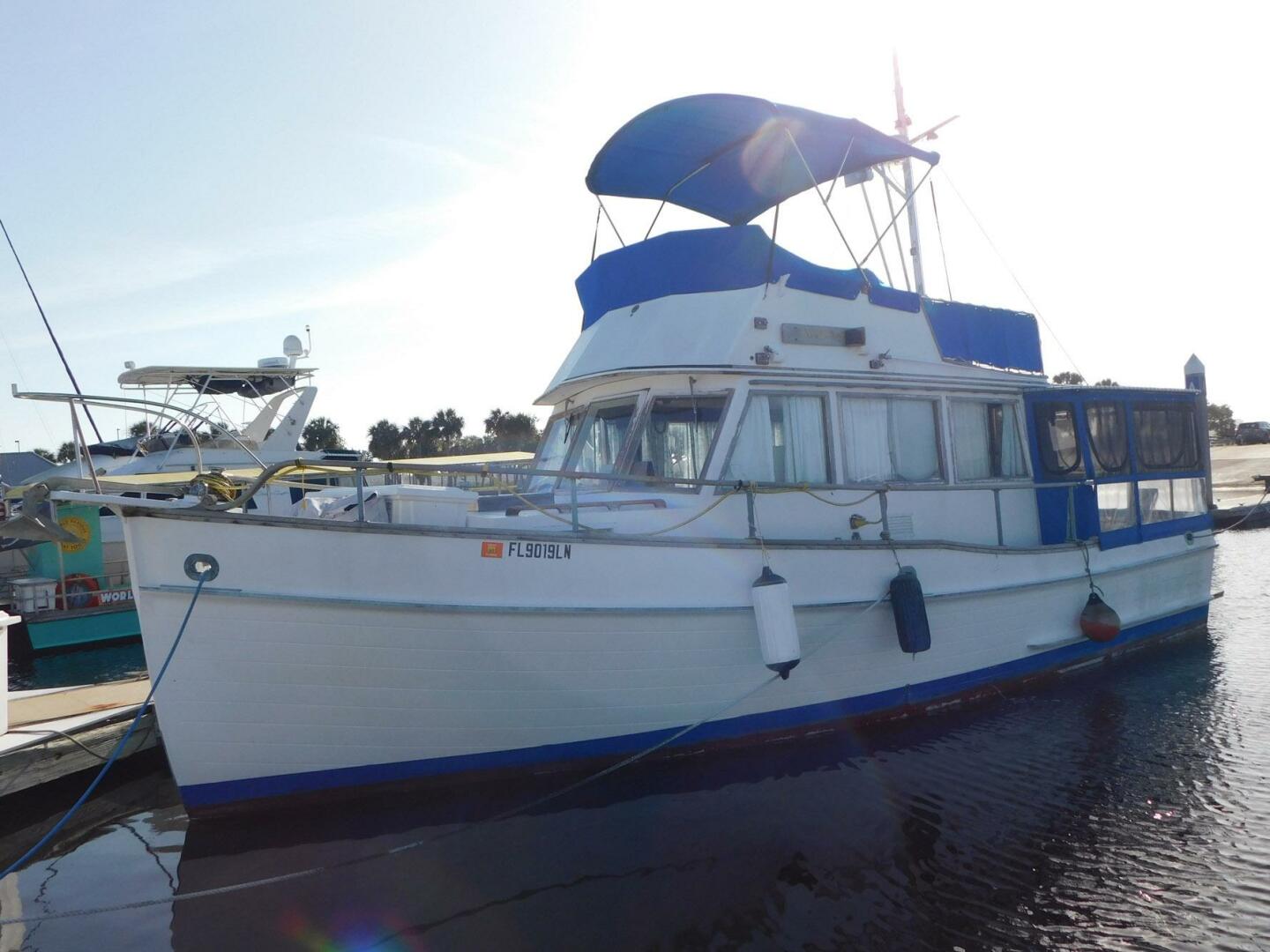 Slide: The Image of Grand Banks 32 Sedan 1979 - 5199600