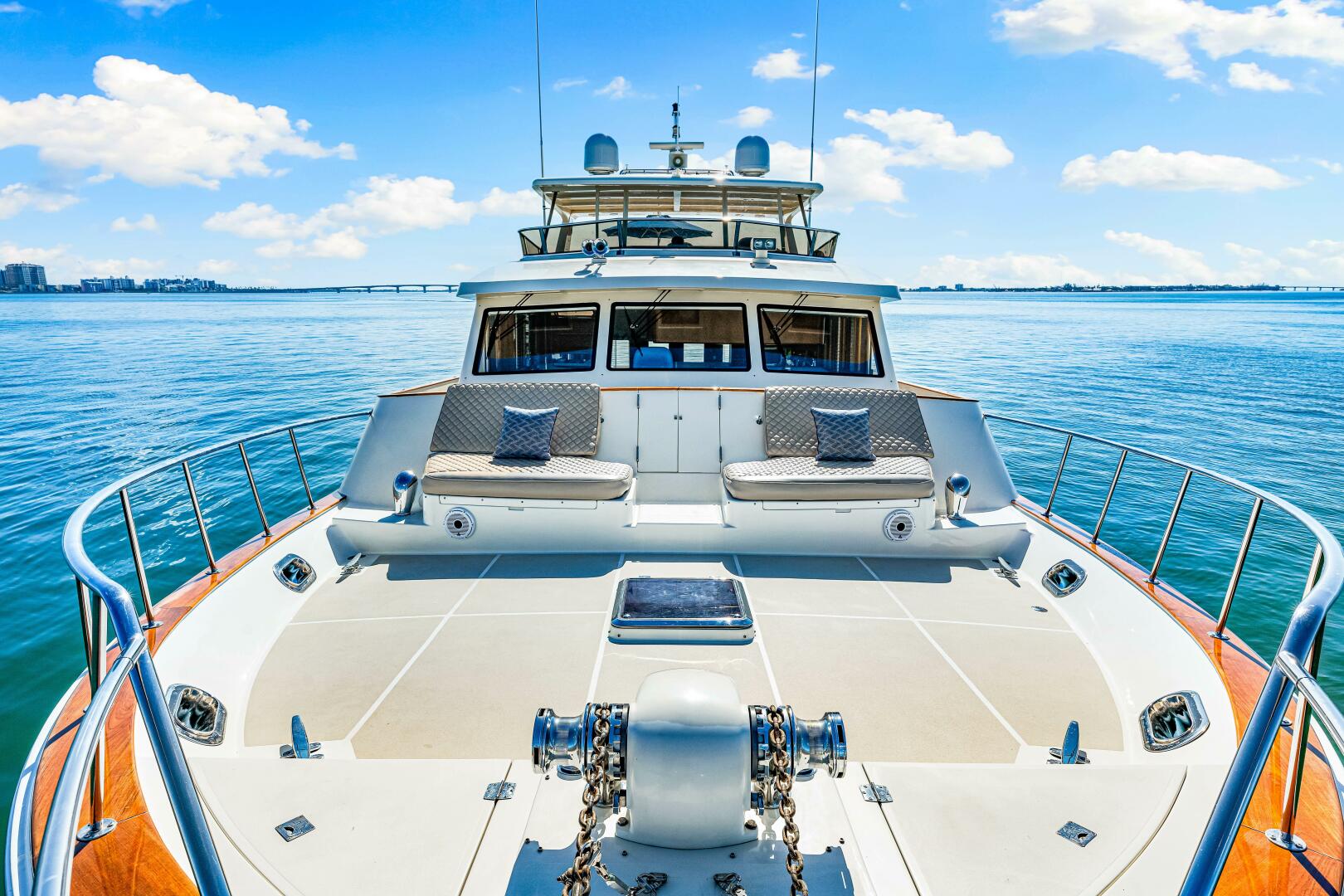 Slide: The Image of 2006 Grand Banks 72 Aleutian Raised Pilothouse Bow - 4