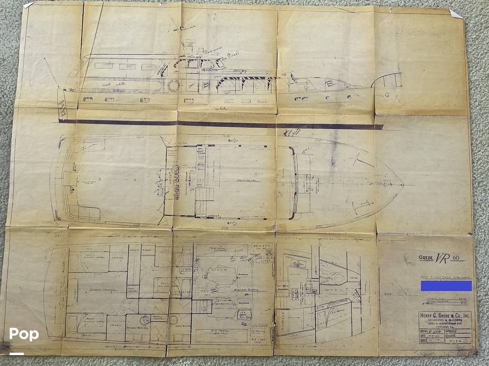 Slide: The Image of Original Build Blue Print - 14376176