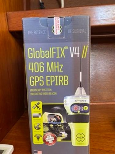 Slide: The Image of GlobalFIX V4 406 MHz GPS EPIRB box on a 1978 Gulfstar 50 yacht. - 20