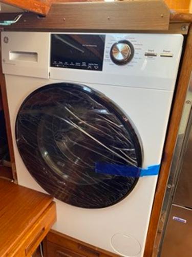 Slide: The Image of Washing machine installed in a 1978 Gulfstar 50 yacht. - 25
