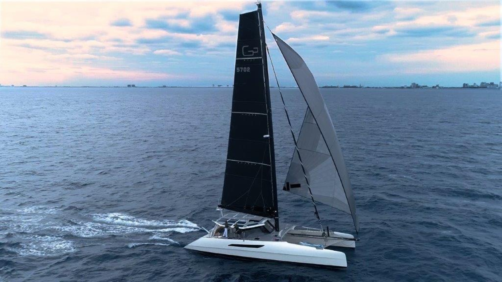 Slide: The Image of Used Sail Catamaran for sale 2014 Gunboat 55 - VANDAL - 4852503