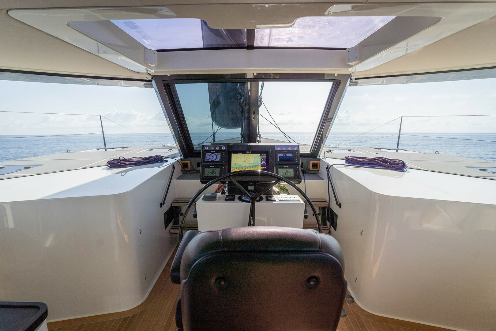 Slide: The Image of Used Sail Catamaran for sale 2014 Gunboat 55 - VANDAL - 4892794