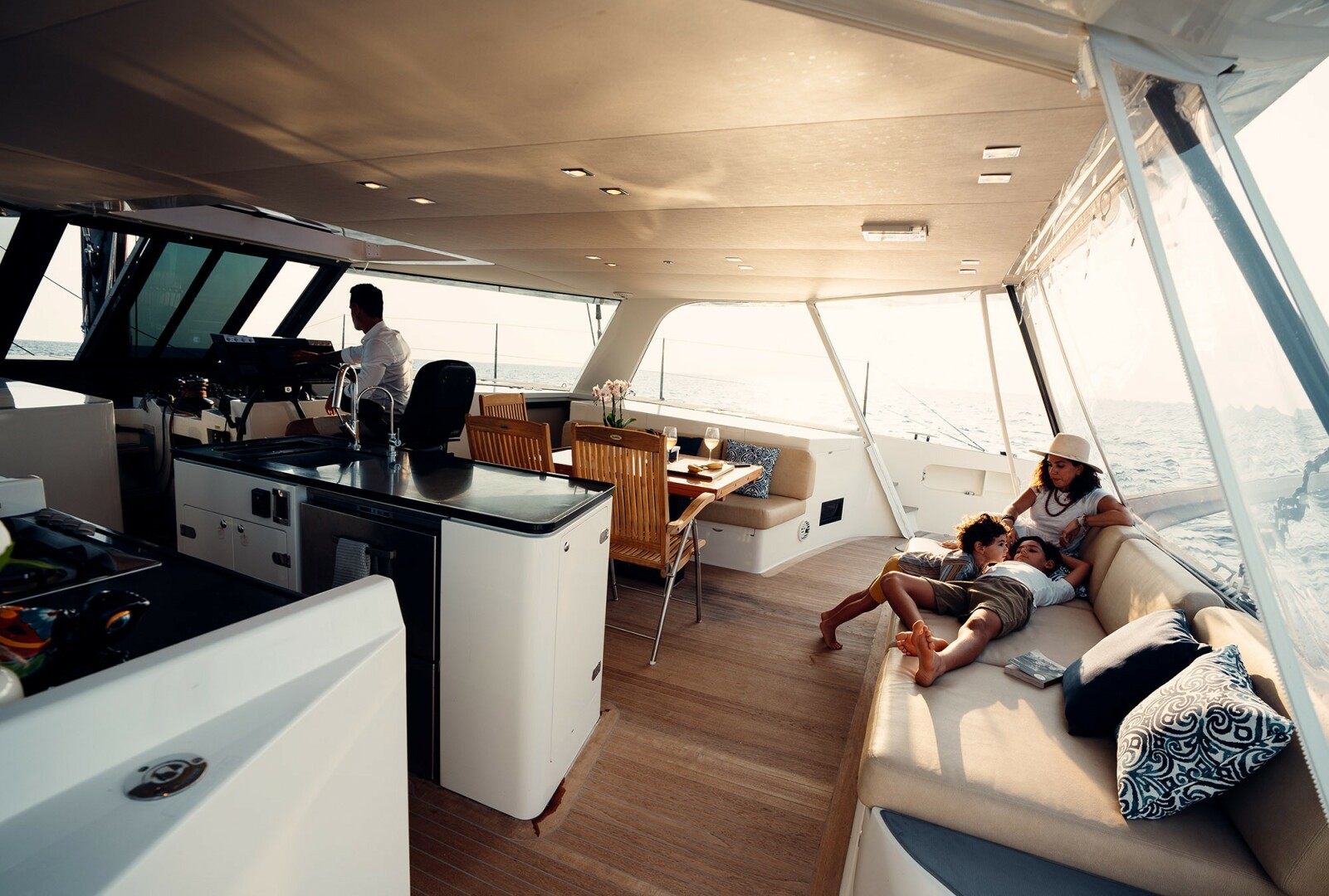 Slide: The Image of Used Sail Catamaran for sale 2014 Gunboat 55 - VANDAL - 4852462