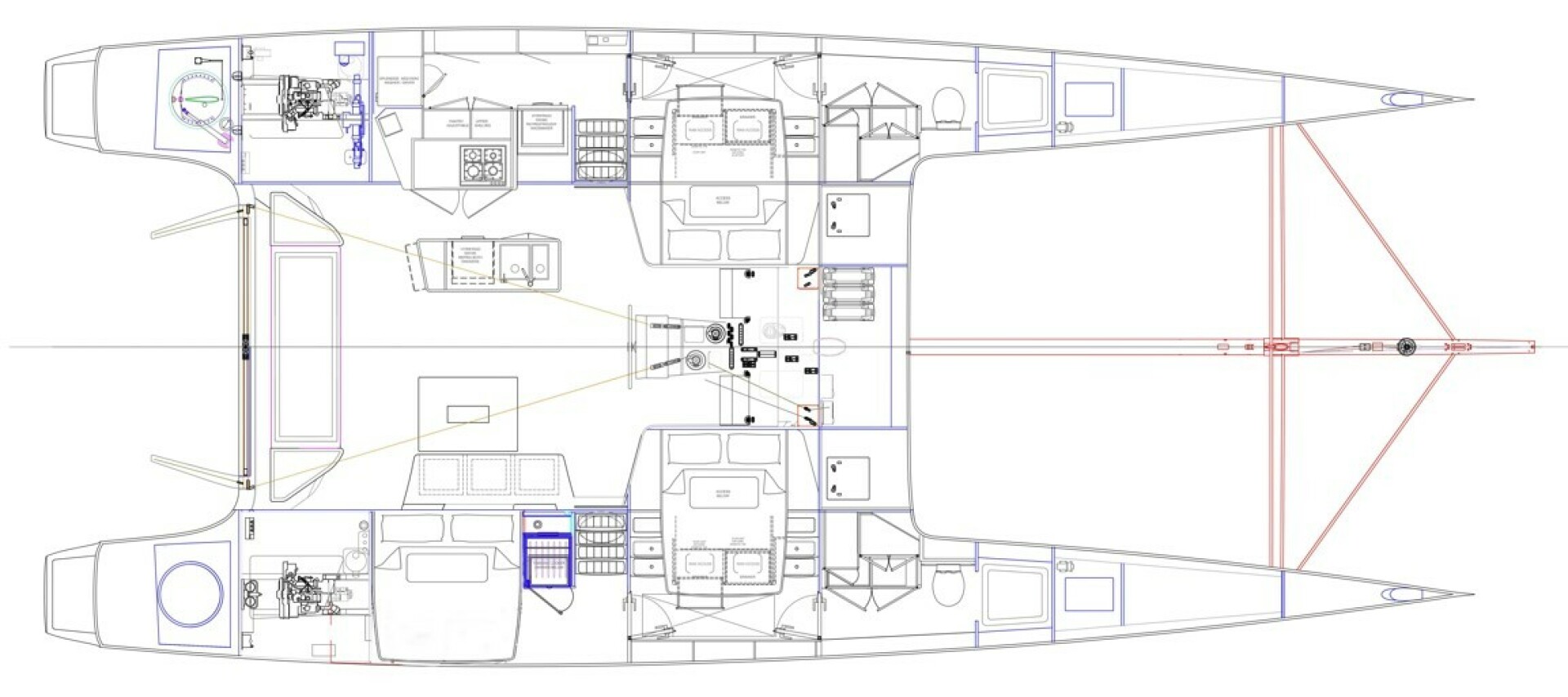 Slide: The Image of Used Sail Catamaran for sale 2014 Gunboat 55 - VANDAL - 4892765