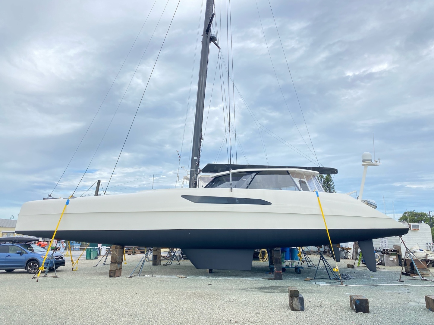 Slide: The Image of Used Sail Catamaran for sale 2014 Gunboat 55 - VANDAL - 4894754