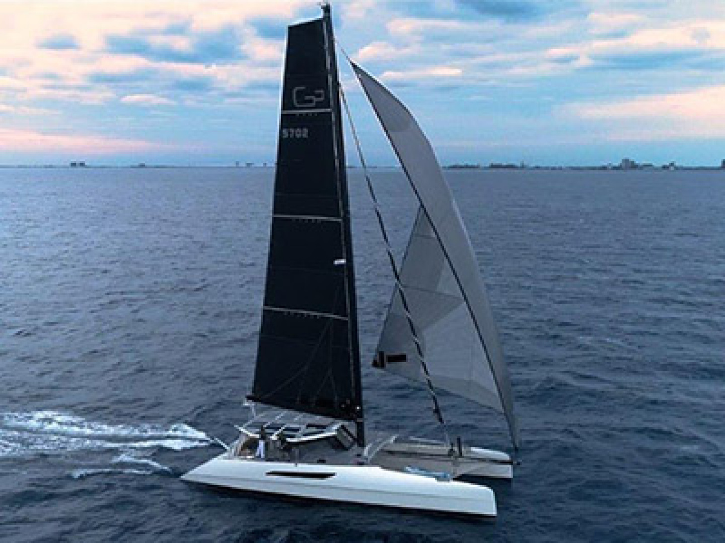 Slide: The Image of Used Sail Catamaran for sale 2014 Gunboat 55 - VANDAL - 4894755