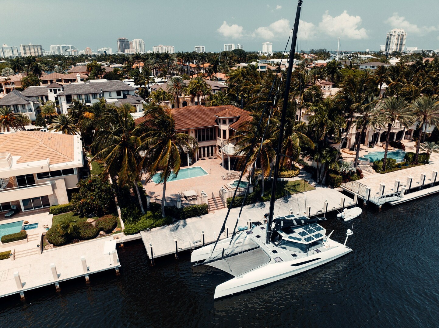 Slide: The Image of Used Sail Catamaran for sale 2014 Gunboat 55 - VANDAL - 4852456