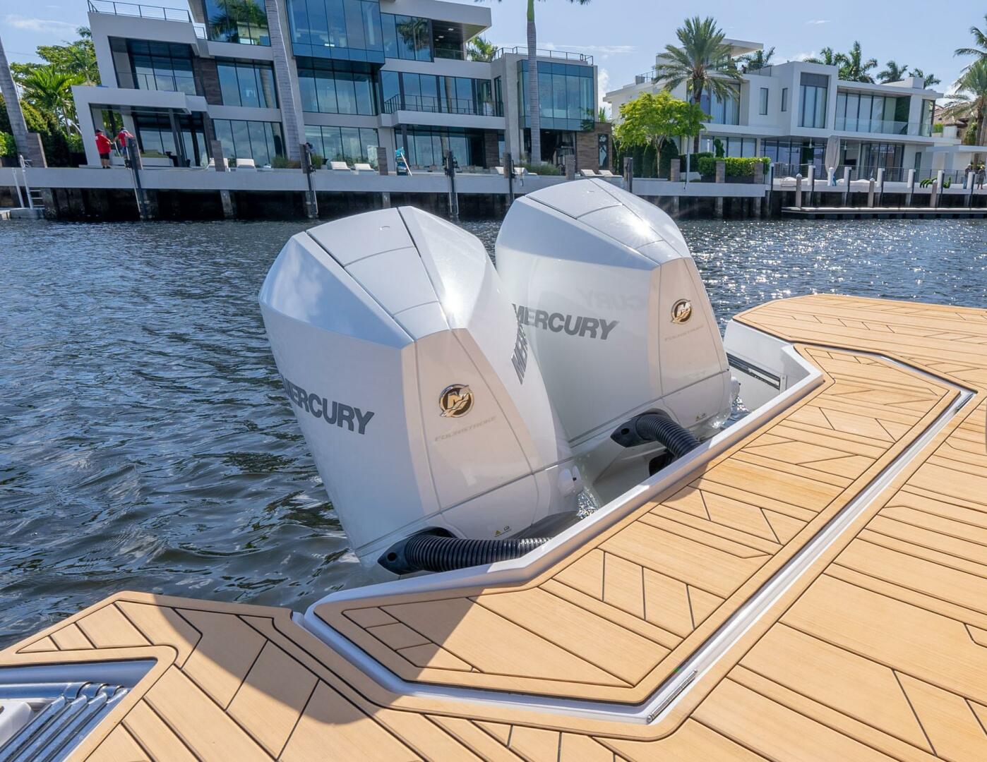 Slide: The Image of Outboards Inboard Options available for all Hanover Yachts - 5086022