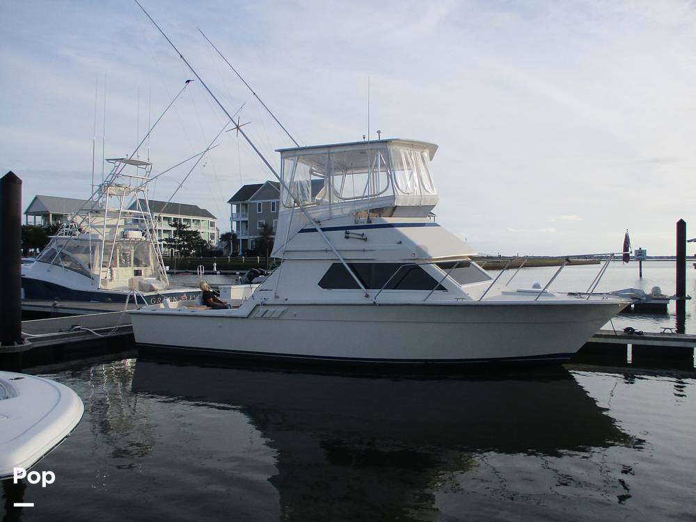 Slide: The Image of Hatteras 32 Flybridge Fisherman 1987 - 13535369