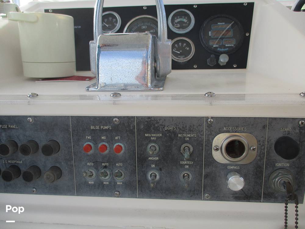 Slide: The Image of Hatteras 32 Flybridge Fisherman 1987 - 13497563