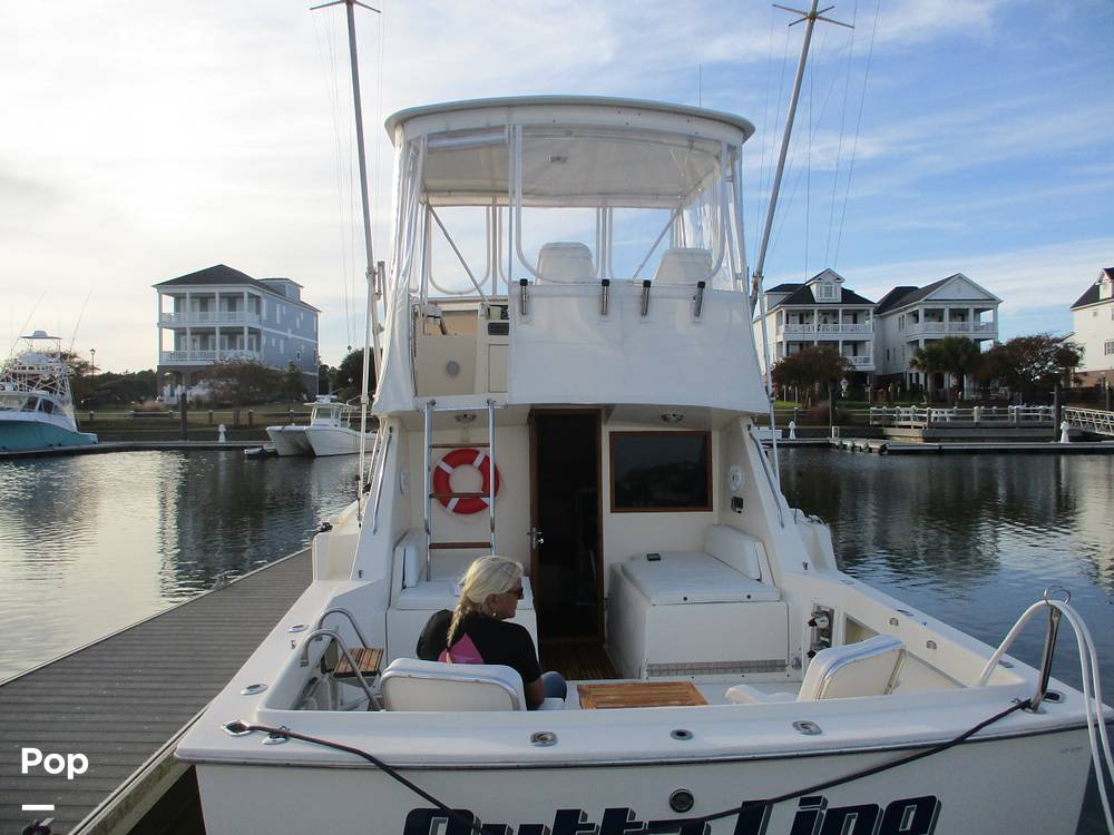 Slide: The Image of Hatteras 32 Flybridge Fisherman 1987 - 13497618