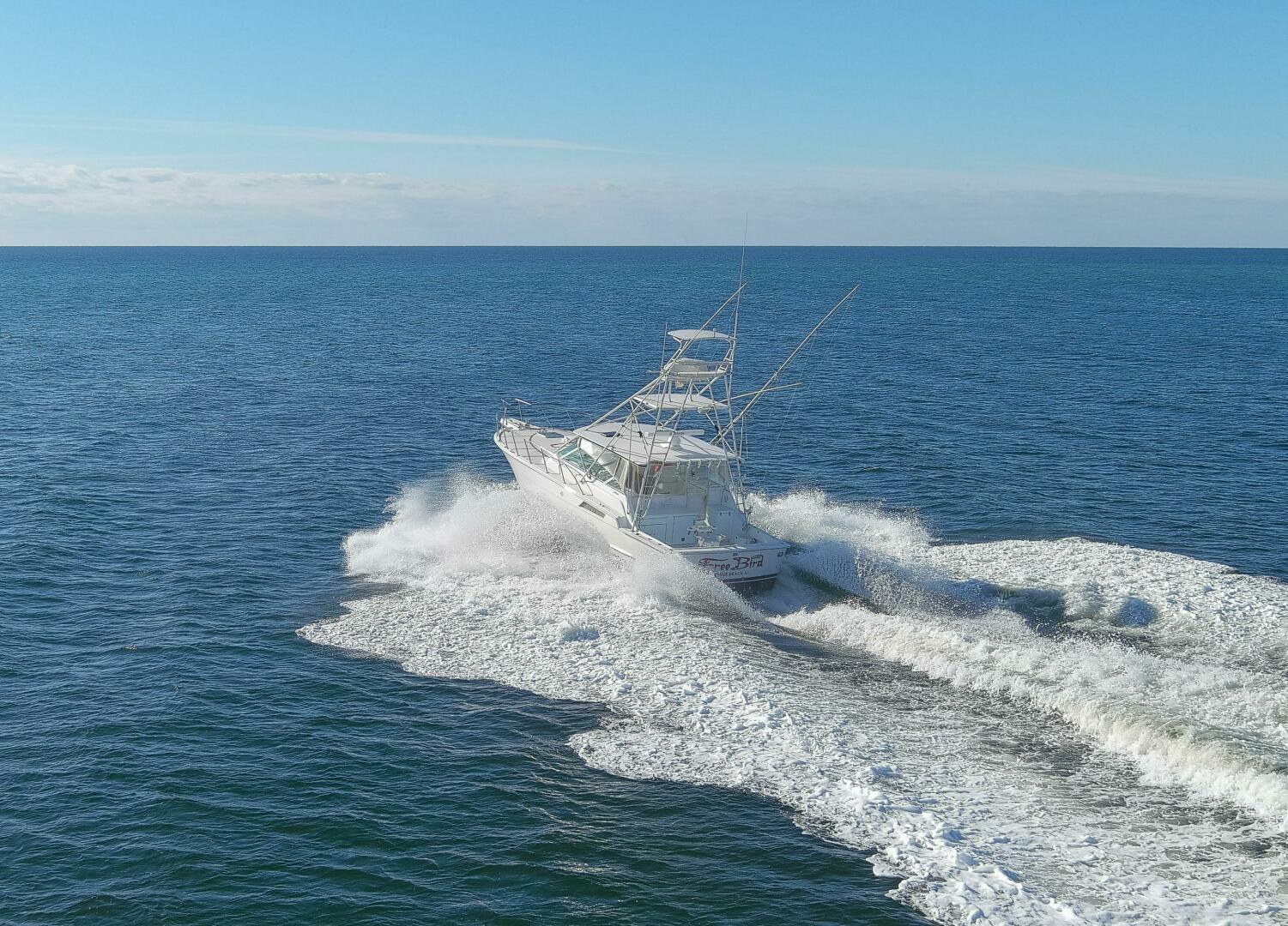 Slide: The Image of 1997 43 Hatteras Sport Express Freebird Overview (1) - 5045937