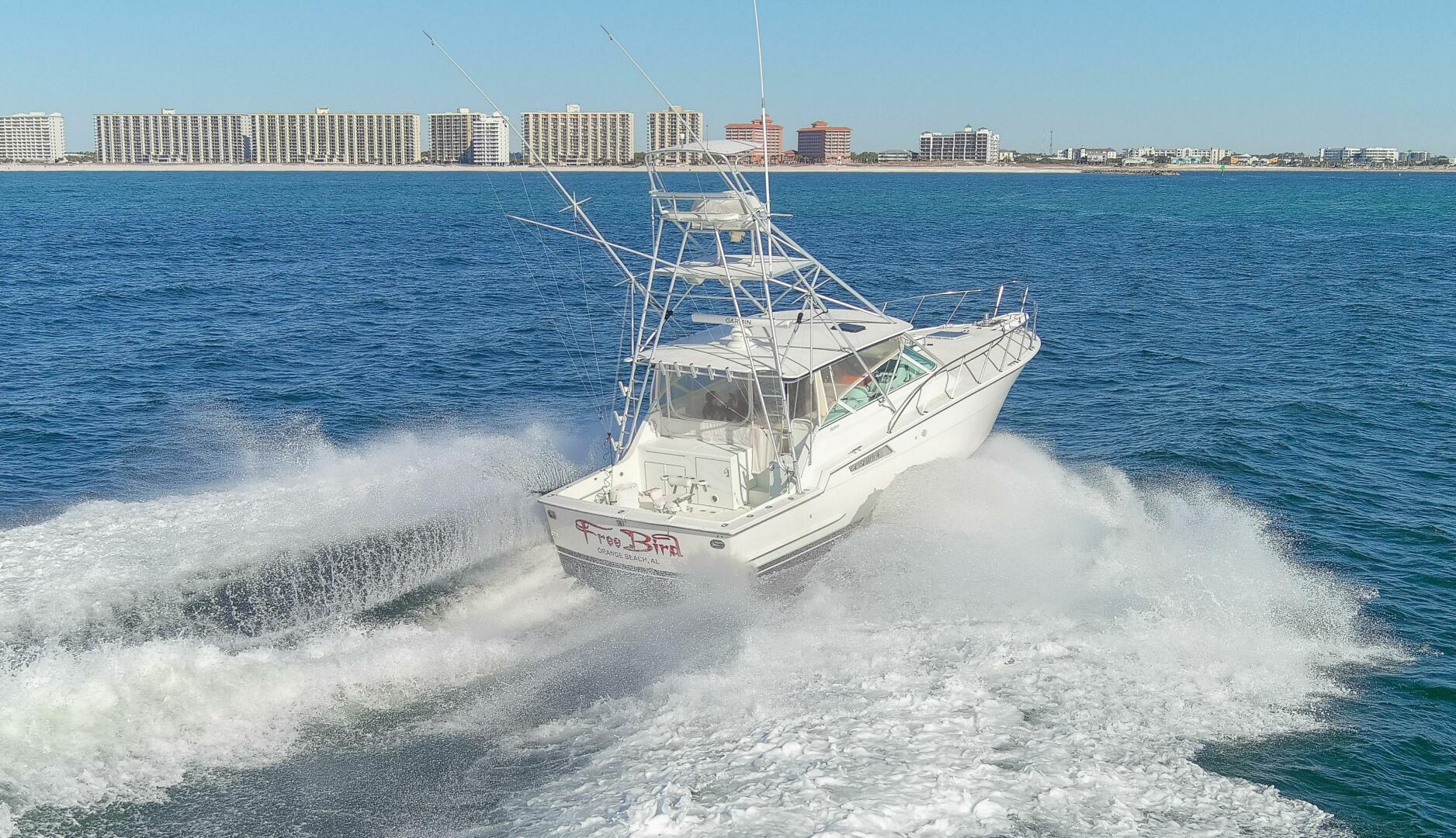 Slide: The Image of 1997 43 Hatteras Sport Express Freebird Overview (4) - 5045940