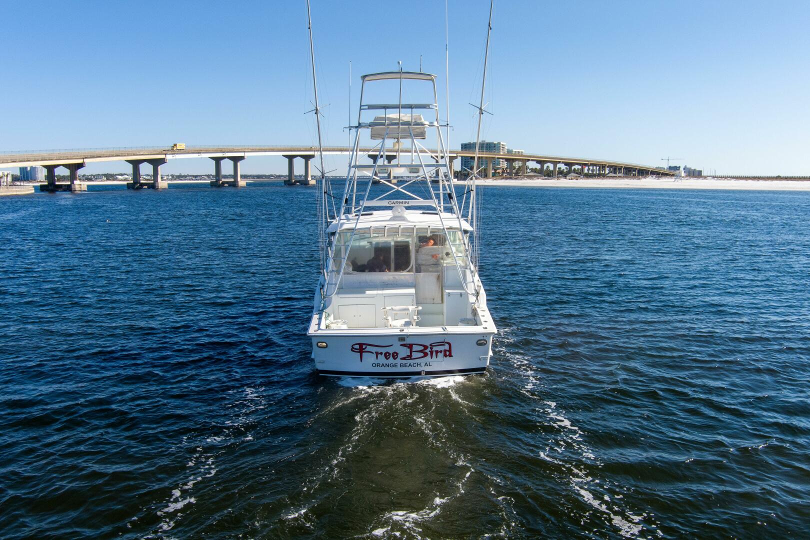 Slide: The Image of 1997 43 Hatteras Sport Express Freebird Overview (5) - 5045941