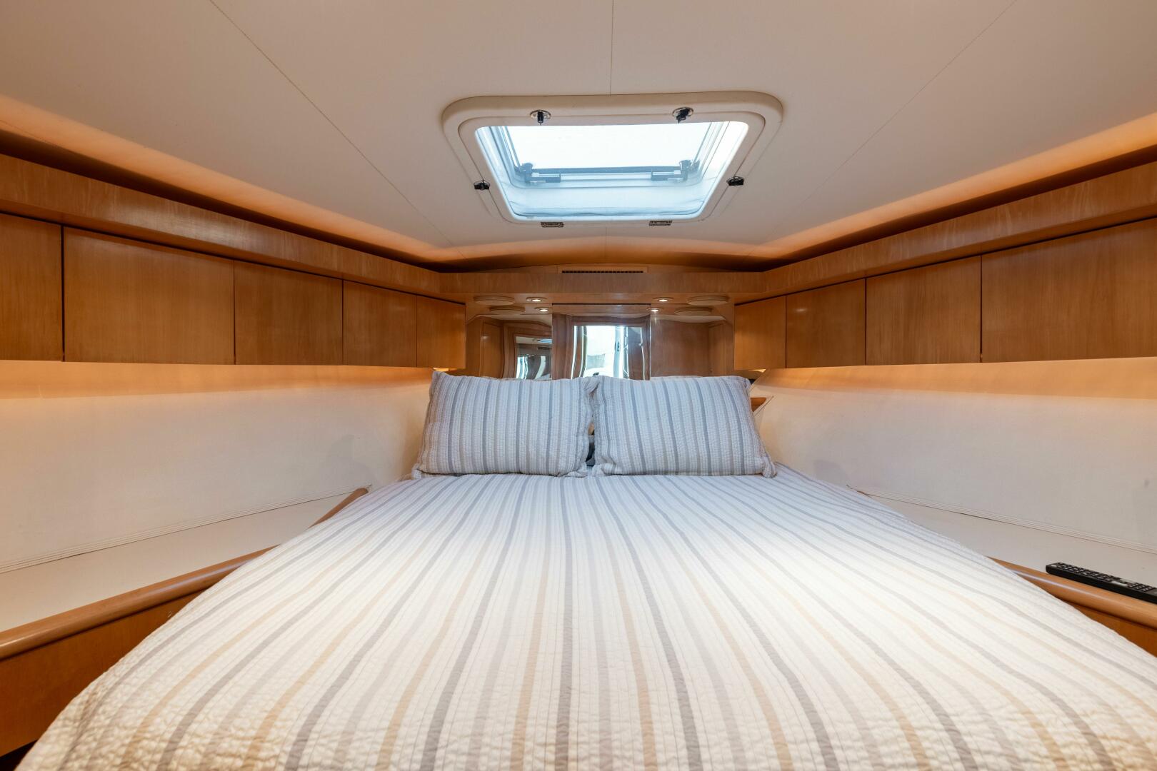 Slide: The Image of 1997 43 Hatteras Sport Express Freebird Stateroom - 5045900