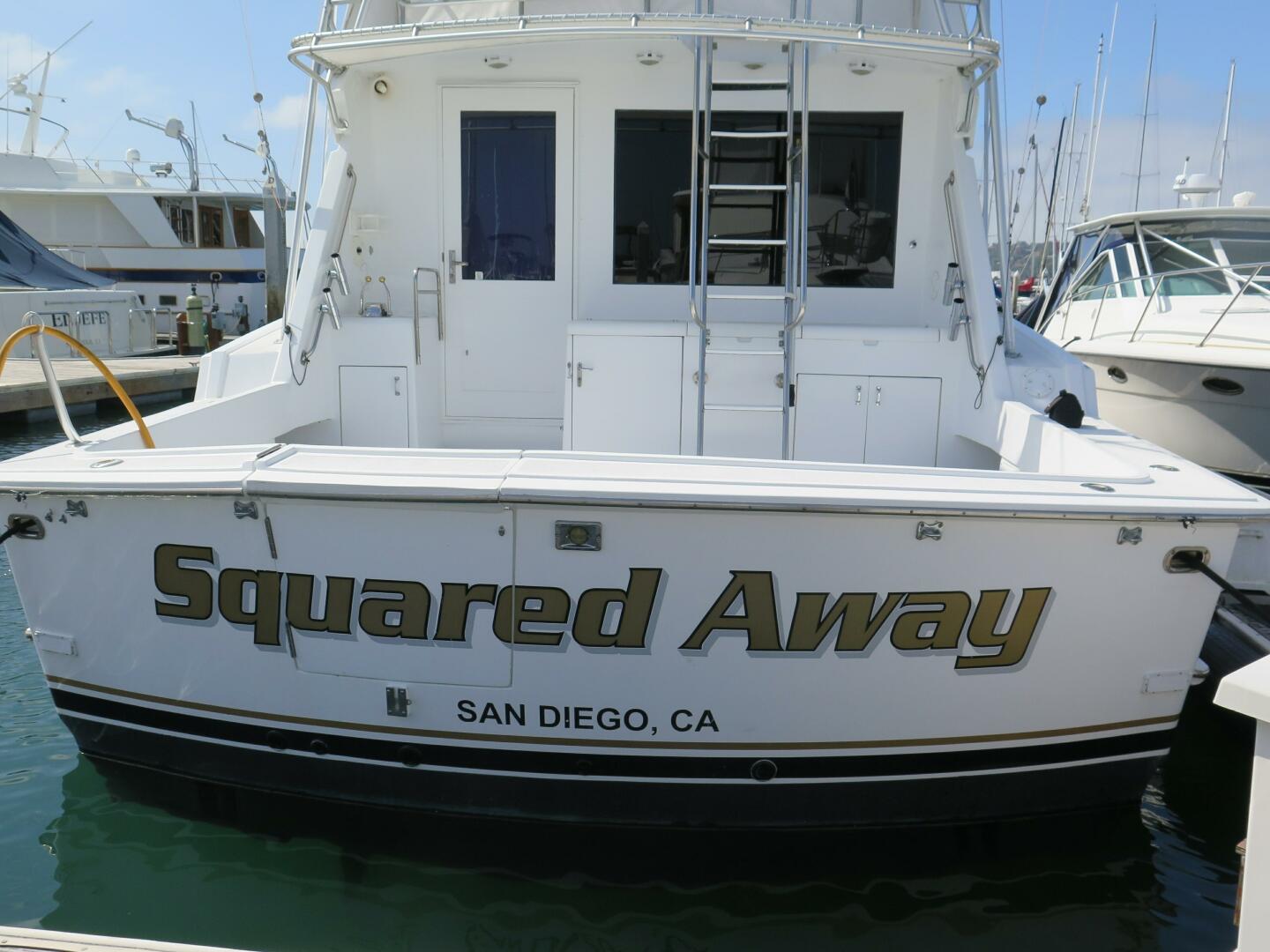 Slide: The Image of 1988 Hatteras 48 Convertible - SQUARED AWAY - 4248299