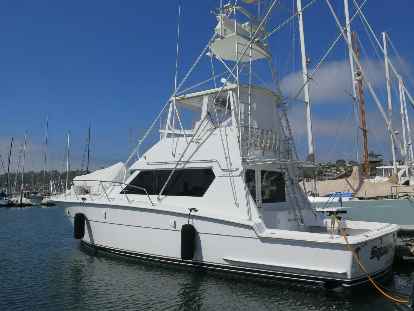 Slide: The Image of 1988 Hatteras 48 Convertible - SQUARED AWAY - 4248301