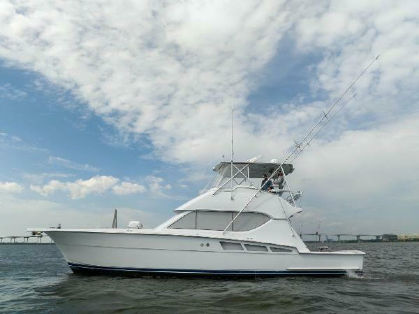 Slide: The Image of Hatteras 50 Tide Up II - Profile 2002 Hatteras 50 Convertible - Tide Up II - 5192000