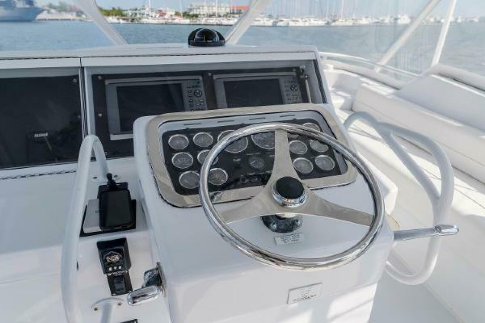 Slide: The Image of Hatteras 50 Tide Up II - Flybridge 2002 Hatteras 50 Convertible - Tide Up II - 5192008