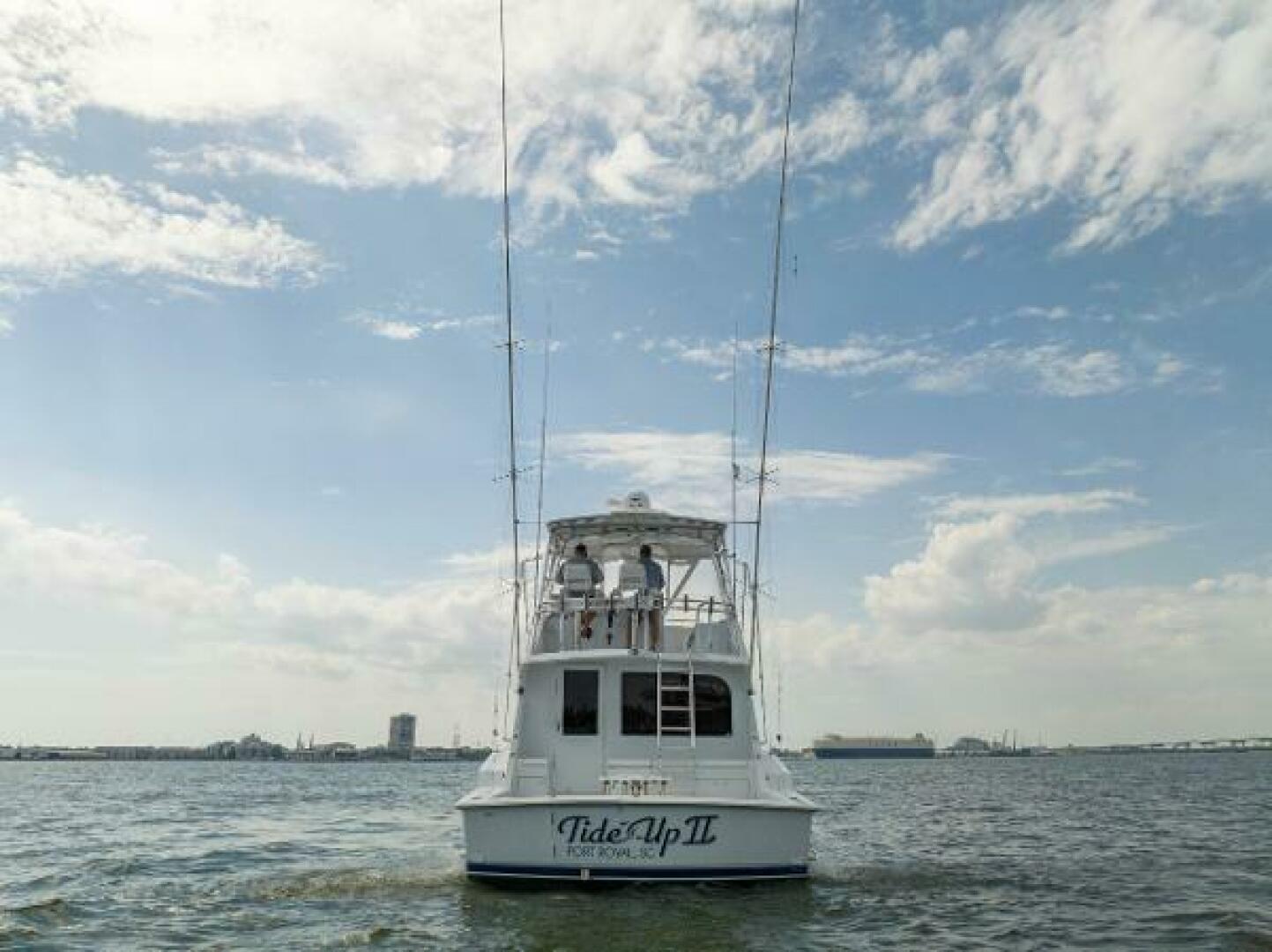 Slide: The Image of Hatteras 50 Tide Up II - Stern 2002 Hatteras 50 Convertible - Tide Up II - 5192043