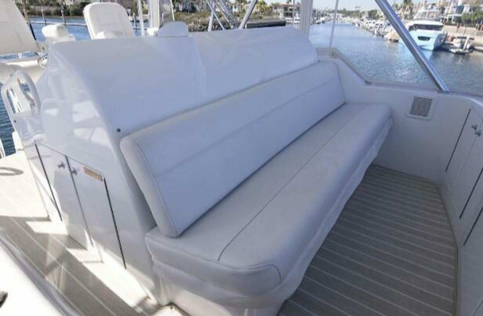 Slide: The Image of 2006 Hatteras 50 Convertible 'Burnin Daylight' - 4674055