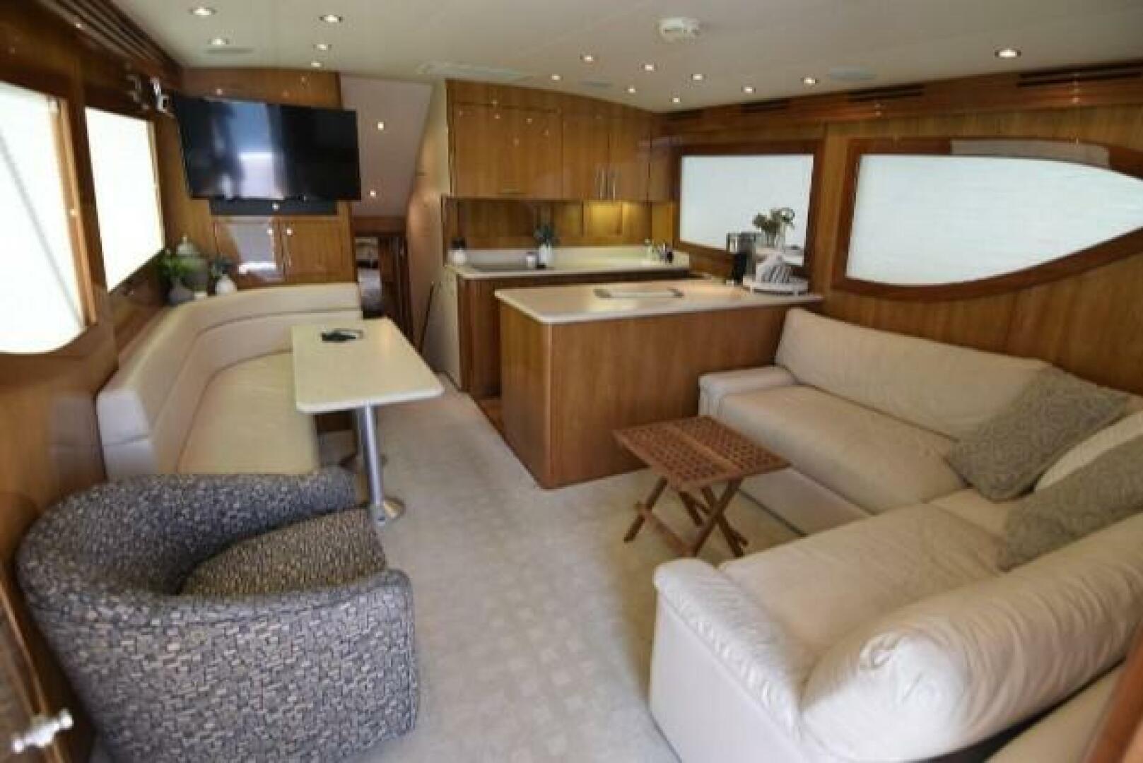 Slide: The Image of 2006 Hatteras 50 Convertible 'Burnin Daylight' - 4674060