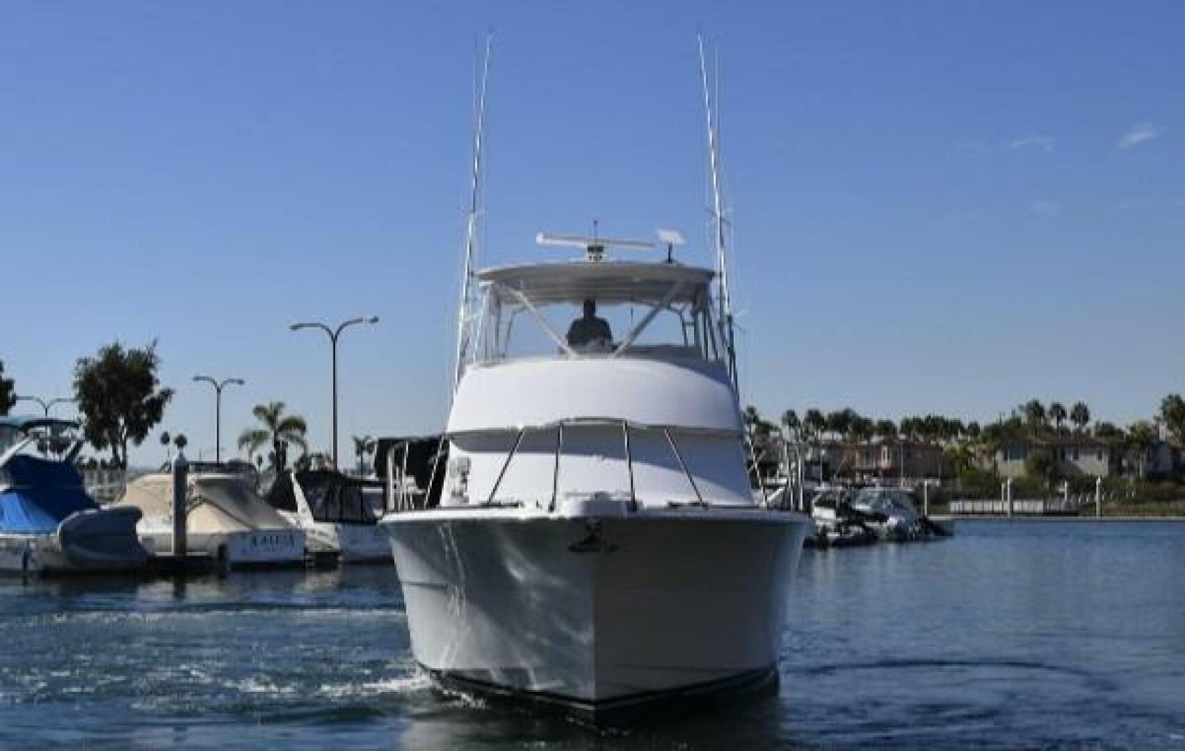 Slide: The Image of 2006 Hatteras 50 Convertible 'Burnin Daylight' - 4674090